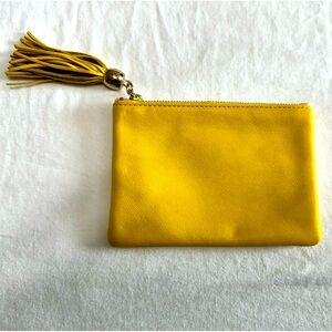 Yellow wallet